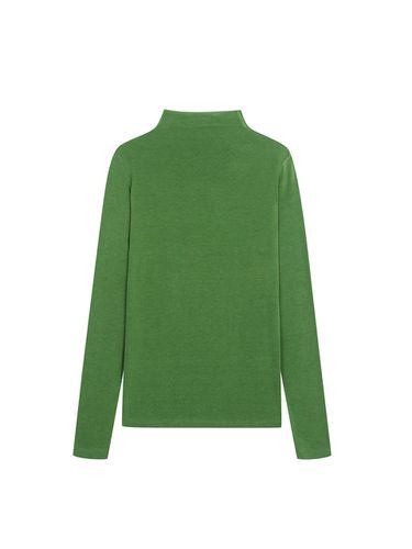 Wool Blended Layered Turtleneck T-Shirt (VJIAX2841 - ISABEY - Modalova