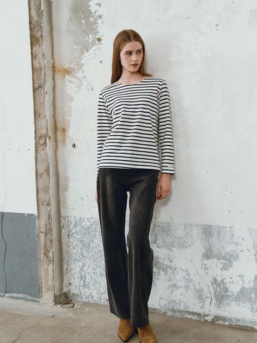 IB Stripe Long Sleeve T-shirt (VJIAH2803) - ISABEY - Modalova