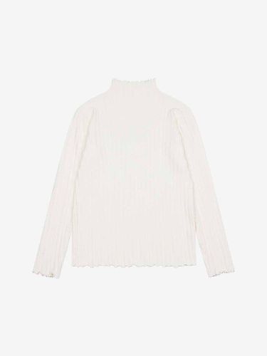 Wave line PATTERN high-neck layered pullover (VJUC - ISABEY - Modalova