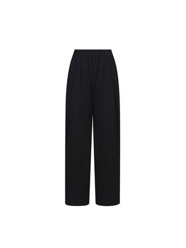 Two pintuck BANDING wide pants (VJPAH2201) - ISABEY - Modalova