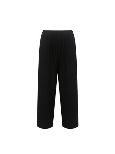 BANDING pintuck wide knit pants (VJPAX2241) - ISABEY - Modalova