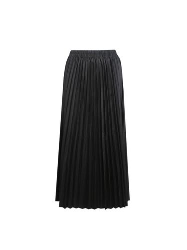 BANDING Pleats Leather Long Skirt (VJSAX2343) - ISABEY - Modalova