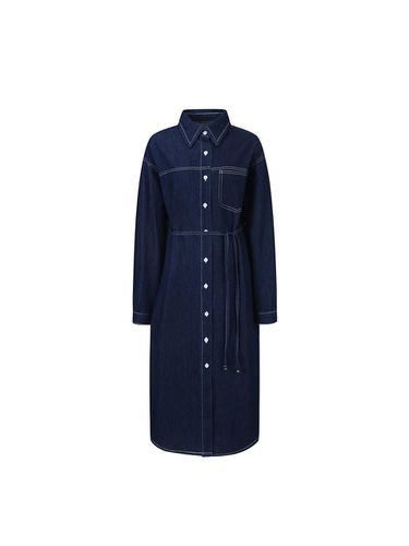 Denim shirt long dress (VJOKI2506) - ISABEY - Modalova