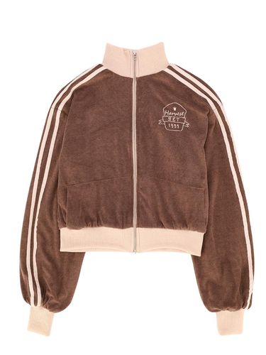 HARVEST TRACK TERRY JACKET (BROWN) - SETSETSET - Modalova