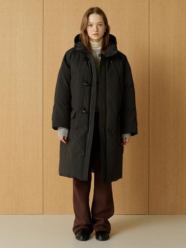 Hooded Long Down (Navy) - THE RYE - Modalova