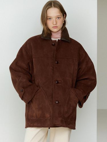 Mutton Midi Coat (Brown) - THE RYE - Modalova