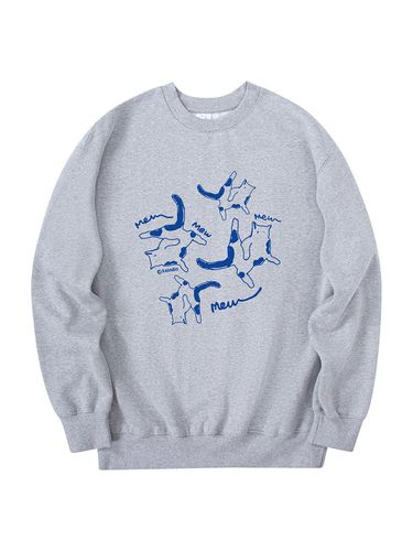 Cats sweatshirt gray - RADINEO - Modalova