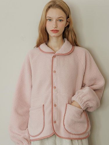 Pocket fleece jumper pink AD369 - EIGHT DAYS A WEEK - Modalova