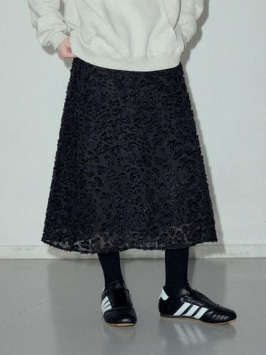 Wool Blend FW See through Layered Skirts_CTS611 (B - CITTA - Modalova