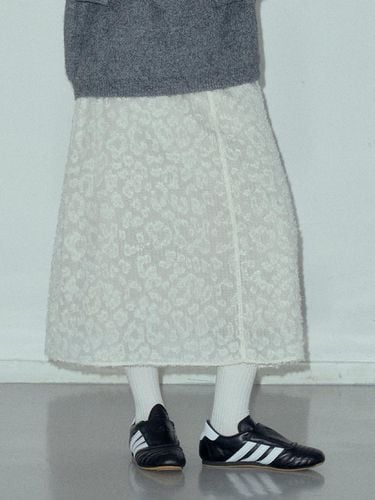 Wool Blend FW See through Layered Skirts_CTS611 (B - CITTA - Modalova