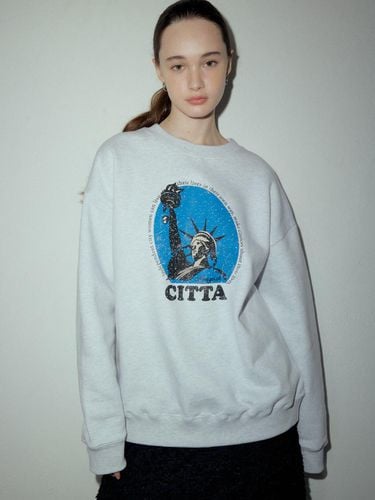 City Story] New York Sweatshirts CTT347 (Me - CITTA - Modalova