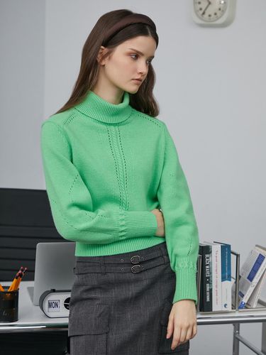 Loose Fit Herashi Point Turtleneck Pullover EQ4KL0 - EGOIST - Modalova