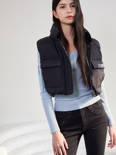 Big Out Pocket Casual Cropped-Down Vest EQ4NV961 - EGOIST - Modalova