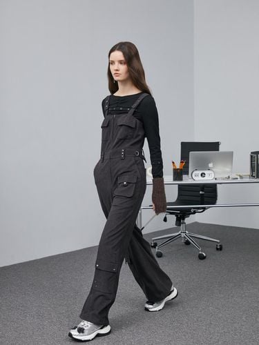 Pocket Point Corduroy Jumpsuit EQ4WP062 - EGOIST - Modalova