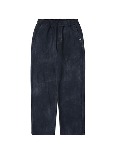 Denim like napping wide pants DARK BLUE - ready4next - Modalova