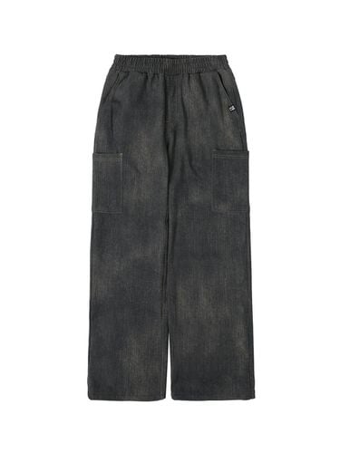 Denim like napping cargo pants VINTAGE BLUE - ready4next - Modalova