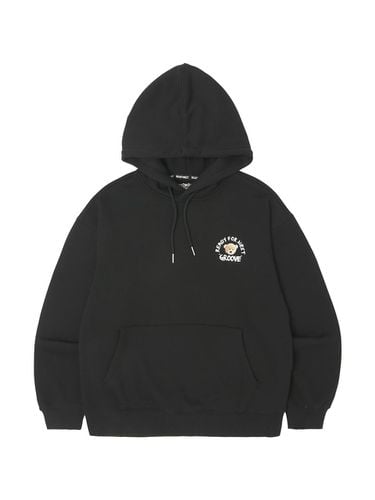 Smile Bear Napping Hoodie BLACK - ready4next - Modalova