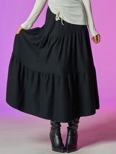 Real Knit ver] Winter Fognie Cancan Long Skirt (B - KOLEAT - Modalova