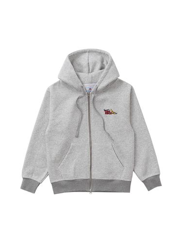 BANANA TUBE RIDER LOGO 2 WAY ZIP (HEATHER GRAY) - BIGWAVE COLLECTIVE - Modalova