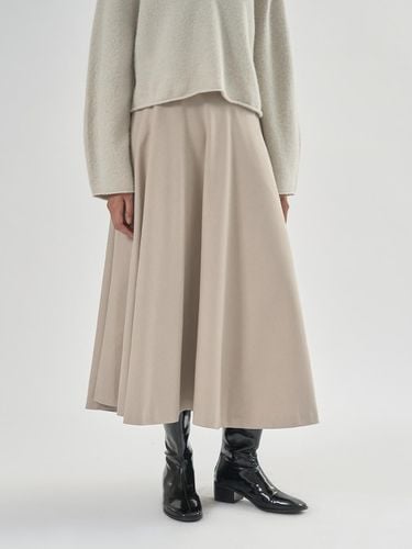 Fleur-Hul skirt beige - MOMET - Modalova