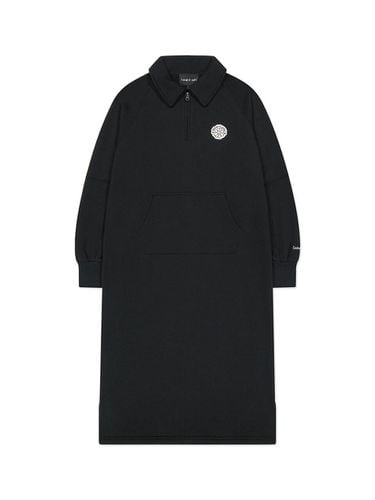 Florie Half Zip-Up dress Black - Wacky Willy - Modalova