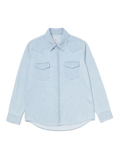 Safari Denim Shirt (Unisex) - ROYALCITYPARK - Modalova