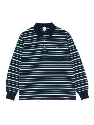 Damage Stripe PK Shirts, Navy (Unisex) - ROYALCITYPARK - Modalova