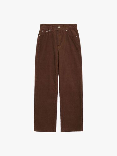 CLASSIC CORDUROY PANTS_BROWN - healiote - Modalova