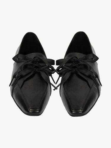 URBAN LACE UP LOAFERS_BLACK - healiote - Modalova