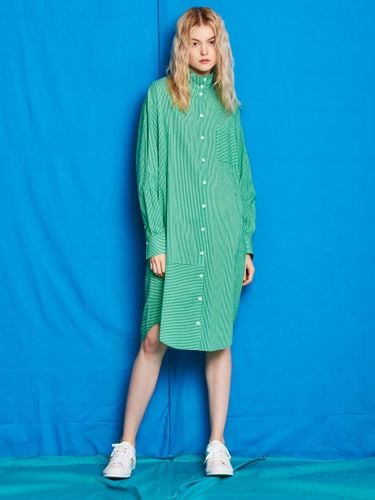 HIGHNECK SHIRT DRESS (GN) - THE AUTHOR: - Modalova