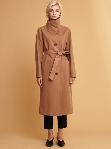 HIGHNECK TRENCH COAT (BG) - THE AUTHOR: - Modalova