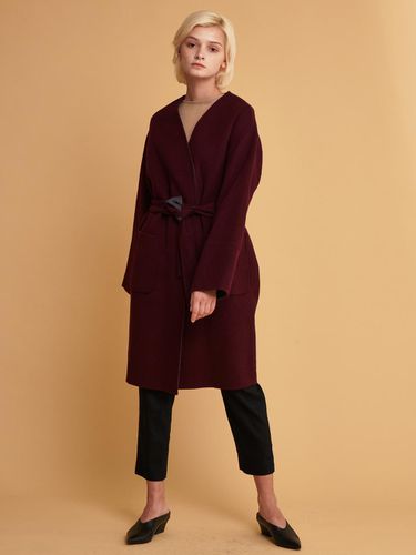 REVERSIBLE LONG COAT - THE AUTHOR: - Modalova