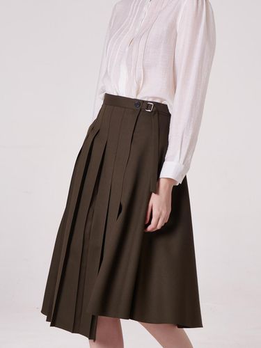 Unbalanced skirt (Khaki) - THE AUTHOR: - Modalova