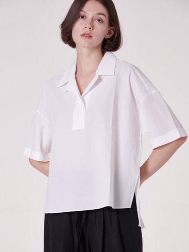 Thin Blouse - White - THE AUTHOR: - Modalova