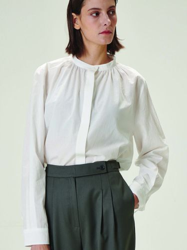 Shirring Shirt (White) - THE AUTHOR: - Modalova