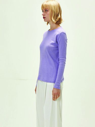 Eyelet T - shirt (lavanda) - THE AUTHOR: - Modalova