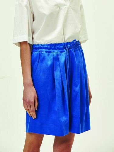 Linen short pants (bl) - THE AUTHOR: - Modalova