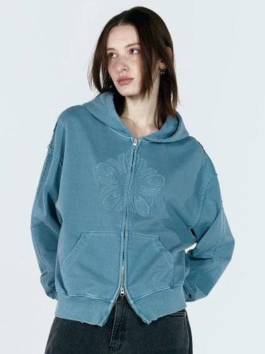 Runway] Infinite Vintage Two-Way Hood Zip-Up_Aqua - ULKIN - Modalova