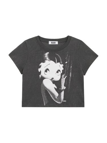 Erkin X Betty Boop Glamour Semi-Crop Short Sleeve - ULKIN - Modalova