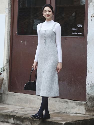 It Misha Metal Tweed Layered dress ITOCZOP880 (2CO - itMICHAA - Modalova