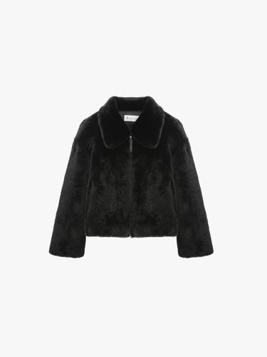 It Misha Eco Fur Zip-Up Jacket ITOCYFJ720 (2COLOR) - itMICHAA - Modalova