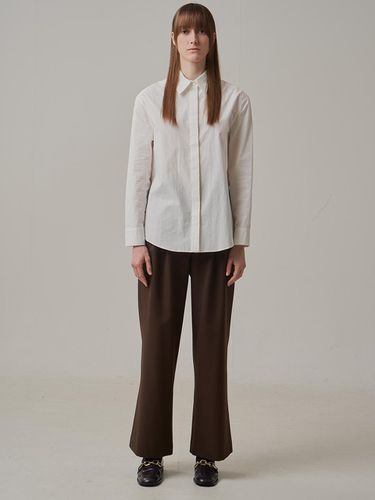 FW classic wide pants_khaki brown - THE AUTHOR: - Modalova