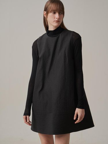 FW A line dress_black - THE AUTHOR: - Modalova