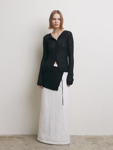 PADDING MAXI SKIRT [WHITE] - LOW TIDE - Modalova