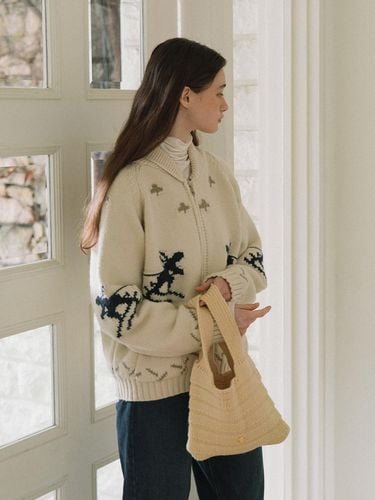 Origins Knit Bag - Beige - Laminez - Modalova