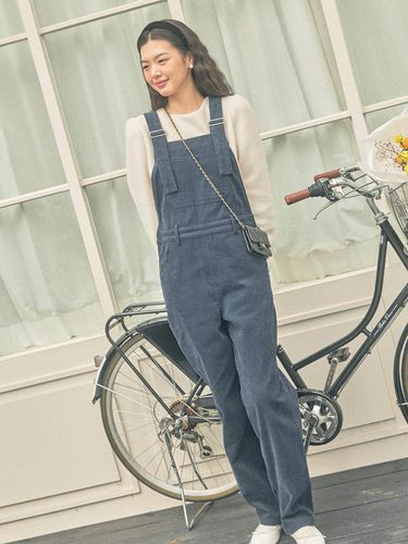 Easy Corduroy Overall Pants Y4P018 - Your name Here - Modalova