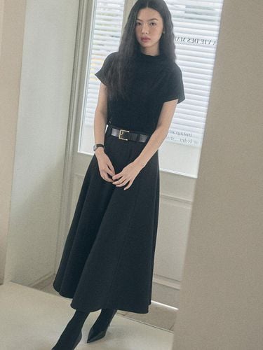 Forever classic belted flare skirt Y4S042 - Your name Here - Modalova