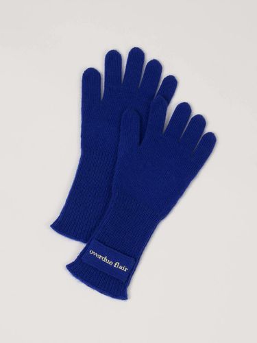 SOFT CASHMERE GLOVES _COBALT BLUE - overdueflair - Modalova