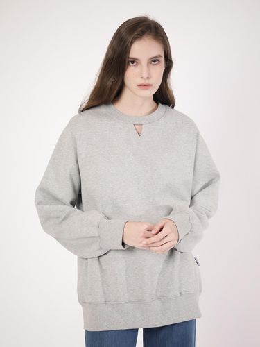 Neck Pointed Sweat Shirt Grey - TOSE - Modalova