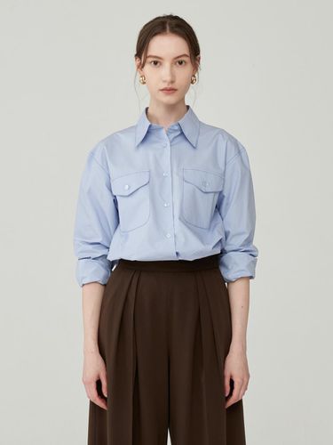 Stitch Pointed Loose - Fit Shirt - TOSE - Modalova